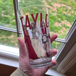 Taylor Swift Red (Taylor’s Version) Eras Glass Cup